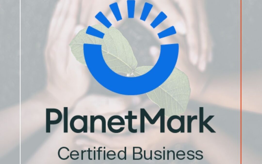 We’ve been Planet Mark Recertified!